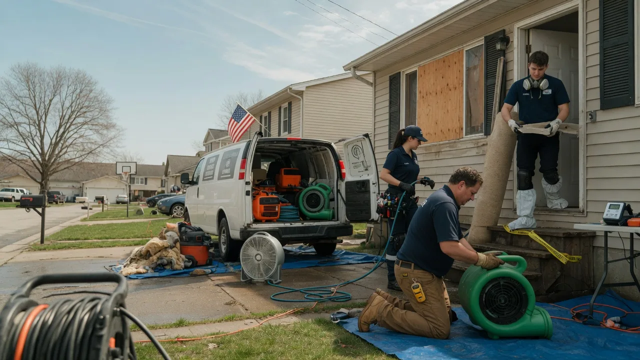 Water Damage Restoration in Pylesville, MD near me